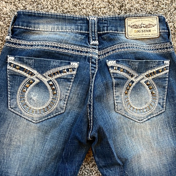 Big Star Distressed Denim Jeans - Picture 6 of 7